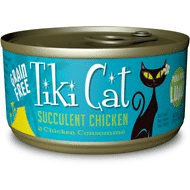 Tiki Cat Puka Puka Luau Succulent Chicken in Chicken Consomme Canned