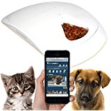 Feed and Go Automatic Pet Feeder with Built In Webcam