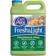 Cat's Pride Premium Fresh & Light Fragrance Free Multi-Cat Scoopable Cat Litter