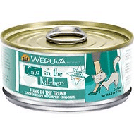 Weruva Cats in the Kitchen Funk In The Trunk Chicken in Pumpkin Consomme Grain-Free Canned Cat Food