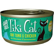 Tiki Cat Hookena Luau Ahi Tuna & Chicken in Chicken Consomme Grain-Free Canned Cat Food