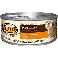 Nutro Kitten Soft Loaf Chicken Recipe Grain-Free Canned Cat Food