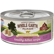 Whole Earth Farms Grain-Free Healthy Kitten Pate Recipe