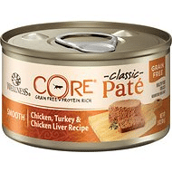 Wellness CORE Grain-Free Chicken, Turkey & Chicken Liver Formula Canned Cat Food