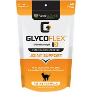 VetriScience GlycoFlex Stage III Ultimate Strength Joint Support Bite-Sized Cat Chews